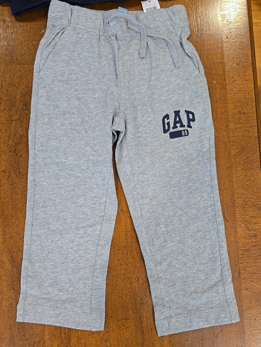 GAP Navy Top with Light Gray Jogger Set US 3yrs